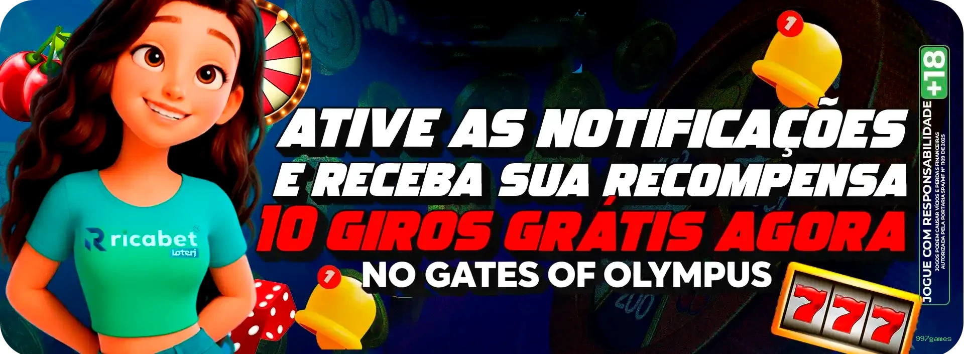 Apostas esportivas da 997games com odds competitivas
